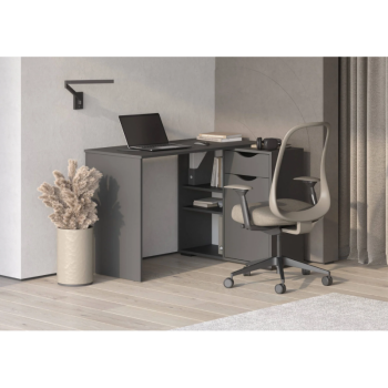 Стол письменный, арт.6-011110, графит (ГК) в Первоуральске - pervouralsk.mebel-e96.ru