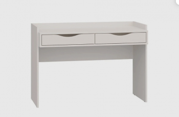 Стол письменный, арт.6-01111, кашемир серый (ГК) в Первоуральске - pervouralsk.mebel-e96.ru