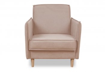 Кресло 831 Бежевый, велюр (Brendoss) в Первоуральске - pervouralsk.mebel-e96.ru