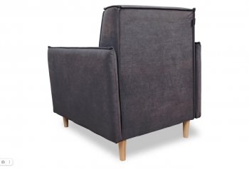 Кресло 831 Графит, велюр (Brendoss) в Первоуральске - pervouralsk.mebel-e96.ru
