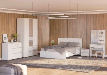 Кровать двуспальная Аделина (ГК) в Первоуральске - pervouralsk.mebel-e96.ru