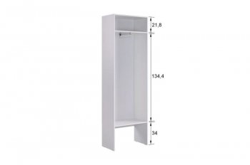 Прихожая Баско К8 (кашемир) (Мебельсон) в Первоуральске - pervouralsk.mebel-e96.ru