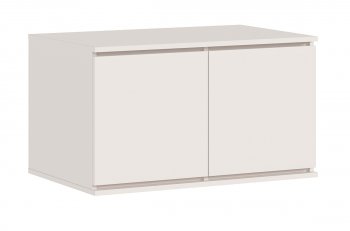 Шкаф 800 мм Челси двустворчатый с антресолью, сонома/белый (Миф) в Первоуральске - pervouralsk.mebel-e96.ru