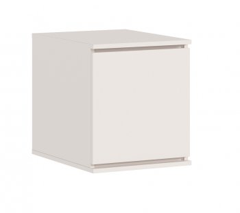 Пенал 400 мм Челси (1 створка) с антресолью, Кашемир (Миф) в Первоуральске - pervouralsk.mebel-e96.ru