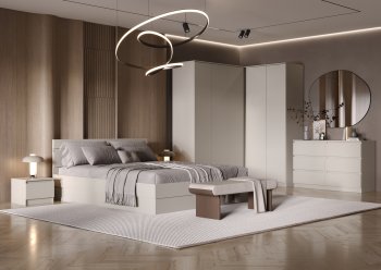 Спальный гарнитур Челси Кашемир. модульный (Миф) в Первоуральске - pervouralsk.mebel-e96.ru