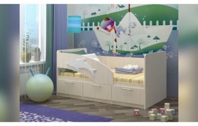 Детская кровать Дельфин-5 80х160 (Р) в Первоуральске - pervouralsk.mebel-e96.ru