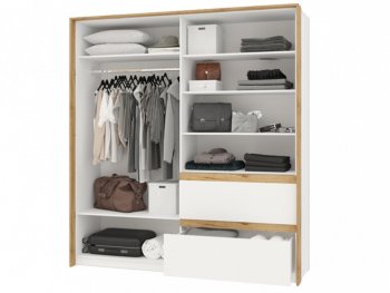 Шкаф 2000 мм Дубай сек №11 (Росток) в Первоуральске - pervouralsk.mebel-e96.ru