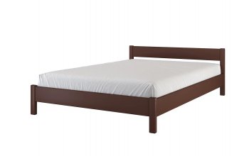 Кровать из массива Эби Орех (БМ) в Первоуральске - pervouralsk.mebel-e96.ru