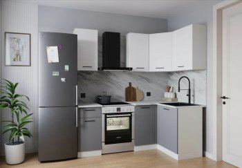 Кухонный гарнитур угловой Элеганция 2000*1200 мм (Sanvut) в Первоуральске - pervouralsk.mebel-e96.ru