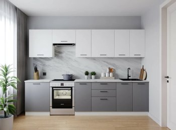 Кухонный гарнитур Элеганция 3000 мм (Санвут) в Первоуральске - pervouralsk.mebel-e96.ru