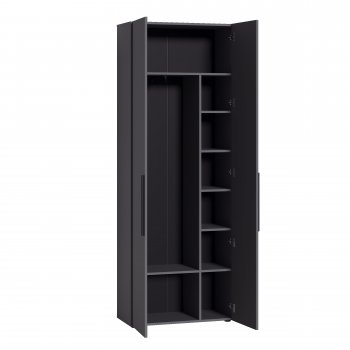 Шкаф модульный Эйр, графит (Моби) в Первоуральске - pervouralsk.mebel-e96.ru