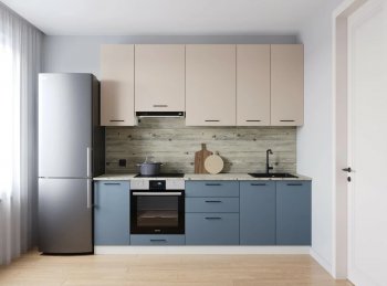 Кухонный гарнитур Фьюжн 2400 мм Sanvut в Первоуральске - pervouralsk.mebel-e96.ru