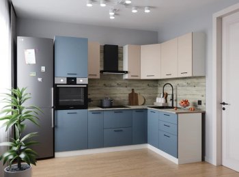 Угловой кухонный гарнитур Фьюжн 2400*1600 мм Sanvut в Первоуральске - pervouralsk.mebel-e96.ru