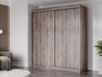 Шкаф-купе 2000 мм Гранд-1 ЛДСП, дуб горный (Эра) в Первоуральске - pervouralsk.mebel-e96.ru