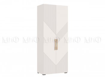 Шкаф распашной 900 мм Ирис с антресолью, кашемир (Миф) в Первоуральске - pervouralsk.mebel-e96.ru