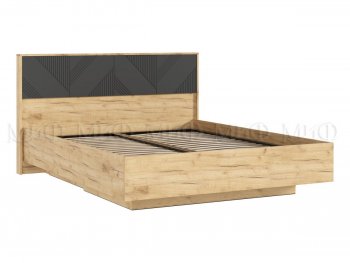 Кровать парящая Ирис крафт/графит(Миф) в Первоуральске - pervouralsk.mebel-e96.ru | фото