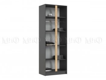 Шкаф 800 мм 2-х ств. Келвин графит  (Миф) в Первоуральске - pervouralsk.mebel-e96.ru