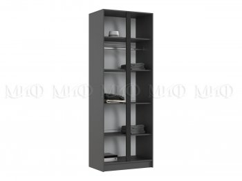 Шкаф 800 мм 2-х ств. Келвин графит  (Миф) в Первоуральске - pervouralsk.mebel-e96.ru