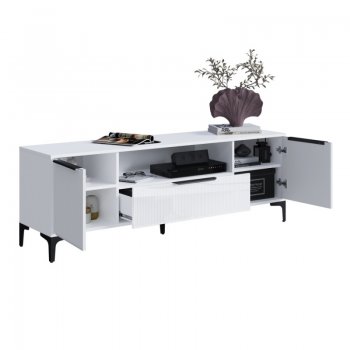 Тумба ТВ на 1650 Кимберли белый (Handis) в Первоуральске - pervouralsk.mebel-e96.ru