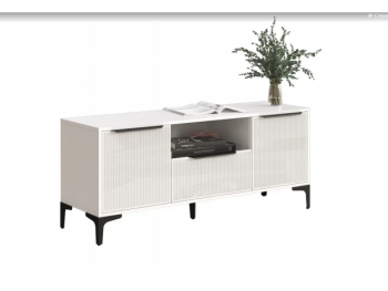 Тумба ТВ на 1350 Кимберли белый (Handis) в Первоуральске - pervouralsk.mebel-e96.ru