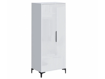 Шкаф 800 мм 2-створчатый Кимберли белый (Handis) в Первоуральске - pervouralsk.mebel-e96.ru