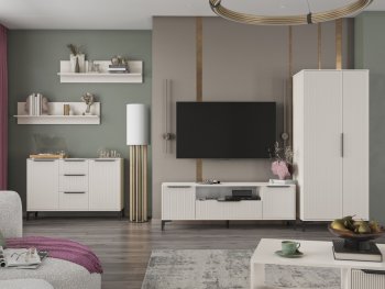 Стенка Кимберли кашемир, модульная (Handis) в Первоуральске - pervouralsk.mebel-e96.ru