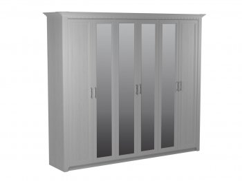 Шкаф 2700 мм 6-дверный Клер (СБК) в Первоуральске - pervouralsk.mebel-e96.ru