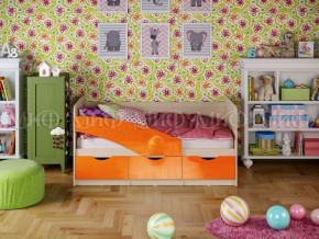 Кровать Бабочки (Оранжевый металлик) 1800 в Первоуральске - pervouralsk.mebel-e96.ru