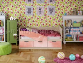 Кровать Бабочки (Розовый металлик) 1800 в Первоуральске - pervouralsk.mebel-e96.ru