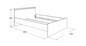 Кровать с ящиками Ольга-13 (1600) в Первоуральске - pervouralsk.mebel-e96.ru