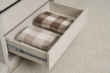 Гардеробная/шкаф 4000 мм Ларго №4 Кашемир (Миф) в Первоуральске - pervouralsk.mebel-e96.ru