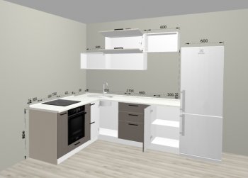 Угловой кухонный гарнитур Санвут 1516х2100 мм в Первоуральске - pervouralsk.mebel-e96.ru