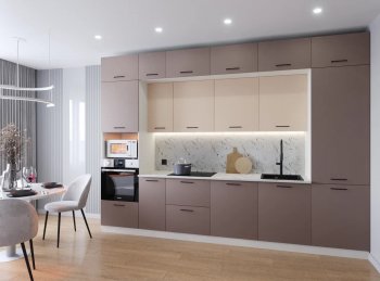 Кухонный гарнитур Латте 3400 мм (Санвут) в Первоуральске - pervouralsk.mebel-e96.ru
