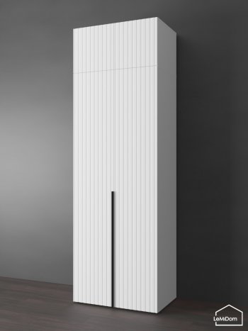 Шкаф с антресолью 800 мм Linnea MHR-2A-2 2450х800х510 (Белый-М 11.1.2) в Первоуральске - pervouralsk.mebel-e96.ru