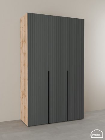 Шкаф с антресолью 1200 мм Linnea MHR-3A-2 2450х1200х510 (ДВ-М 11.1.25) в Первоуральске - pervouralsk.mebel-e96.ru