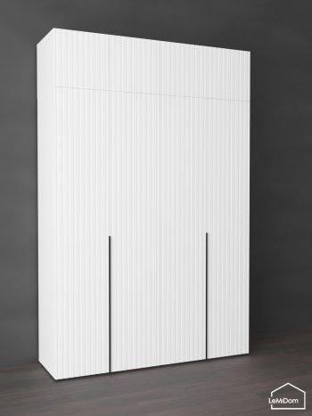 Шкаф с антресолью 1600 мм Linnea MHR-4A-1 2450х1600х510 (Белый-М 11.1.2) в Первоуральске - pervouralsk.mebel-e96.ru