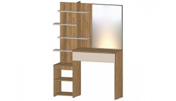 Стол туалетный Ленора вотан/Кашемир (Лин) в Первоуральске - pervouralsk.mebel-e96.ru