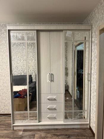 Шкаф-купе Маэстро 1700 мм (Ясень белый) (БТС) в Первоуральске - pervouralsk.mebel-e96.ru