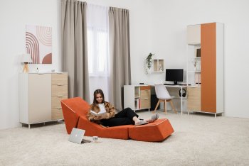 Кресло Марвэл террокотовая (Моби) в Первоуральске - pervouralsk.mebel-e96.ru