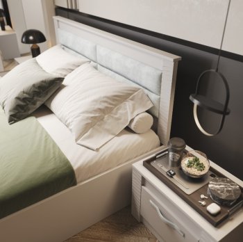 Спальный гарнитур Монако Кашемир (модульный) (БТС) в Первоуральске - pervouralsk.mebel-e96.ru