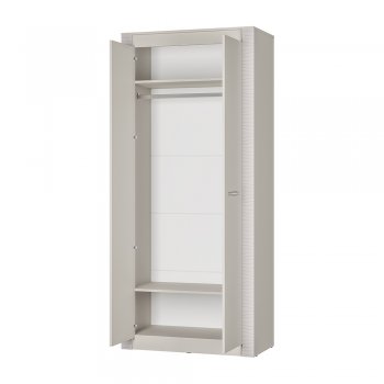 Шкаф для белья 960 мм Монако ШК-37 кашемир (БТС) в Первоуральске - pervouralsk.mebel-e96.ru