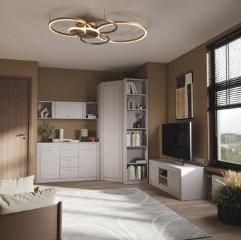 Стенка Монако Кашемир комп.1 (модульная) (БТС) в Первоуральске - pervouralsk.mebel-e96.ru