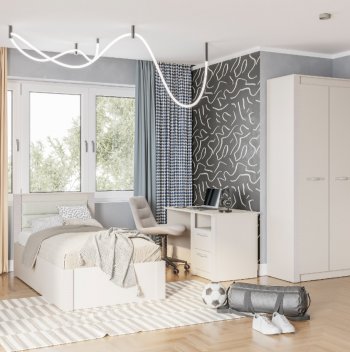 Набор детской мебели Монако Кашемир (модульный) (БТС) в Первоуральске - pervouralsk.mebel-e96.ru