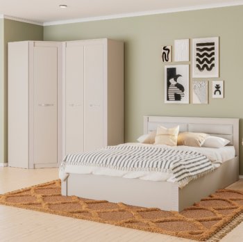 Спальный гарнитур Монако Кашемир (модульный) (БТС) в Первоуральске - pervouralsk.mebel-e96.ru