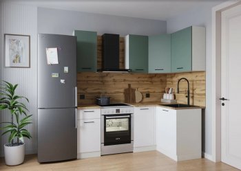 Кухонный гарнитур угловой Муссон 2000*1200 мм (Sanvut) в Первоуральске - pervouralsk.mebel-e96.ru