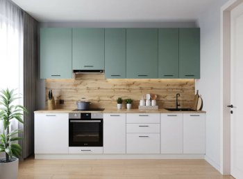 Кухонный гарнитур высокий Муссон 3000 мм (Санвут) в Первоуральске - pervouralsk.mebel-e96.ru