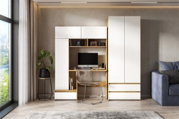 Стол компьютерный Некст-1 + Шкаф (СВ) в Первоуральске - pervouralsk.mebel-e96.ru