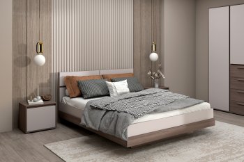 Спальный гарнитур Ника, модульный (Зарон) в Первоуральске - pervouralsk.mebel-e96.ru