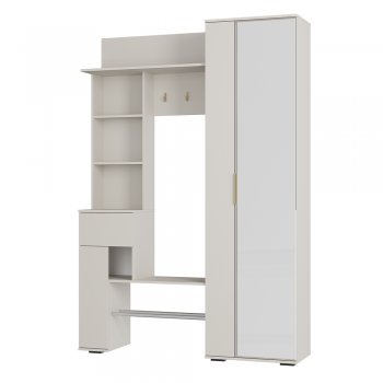 Прихожая Ницца ПР-04 Кашемир (БТС) в Первоуральске - pervouralsk.mebel-e96.ru