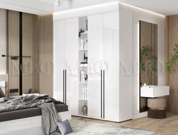 Шкаф Норд+ пенал открытый (Миф) в Первоуральске - pervouralsk.mebel-e96.ru | фото